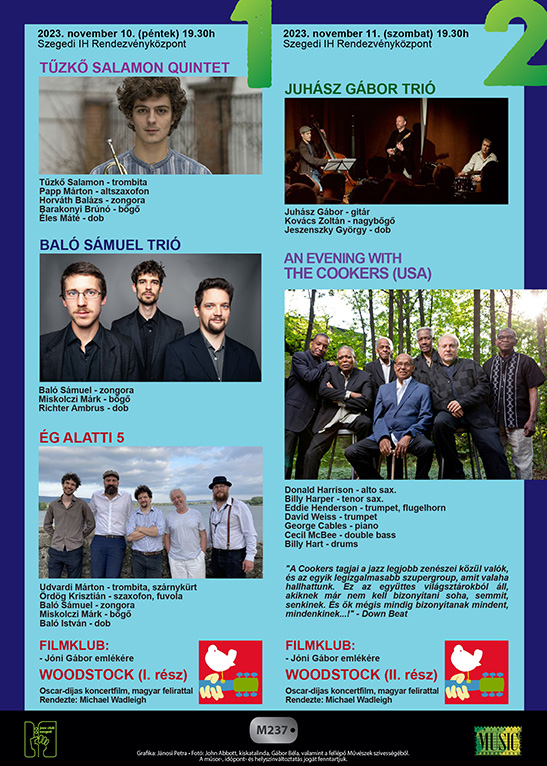 Szegedi Jazz Napok 2023